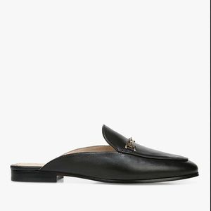 Sam Edelman Linnie Leather Mules, Black Size 8